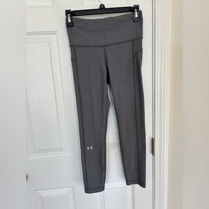 Womens under armour compression heat gear grey leggings